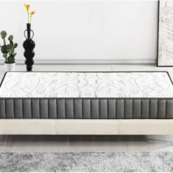 Ensemble Matelas Mousse + Sommier 90x190 Cm, Orionis 22cm D’épaisseur Et Sommier Tissu Blanc 10 Ensemble Matelas Mousse + Sommier 90x190 Cm, Orionis 22cm D’épaisseur Et Sommier Tissu Blanc -Sominova Soldes Boutique ensemble matelas sommier 9259105