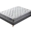 Ensemble Matelas Ressorts + Sommier 160x200cm, Essem 25cm D’épaisseur Et Sommier Tissu Gris -Sominova Soldes Boutique ensemble matelas sommier 9259209
