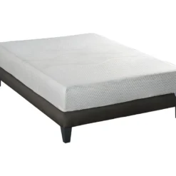 OLYMPE LITERIE | Ensemble SENSITIVE 160x200 Cm | Matelas Mémoire De Forme + Sommier Bois | Ferme