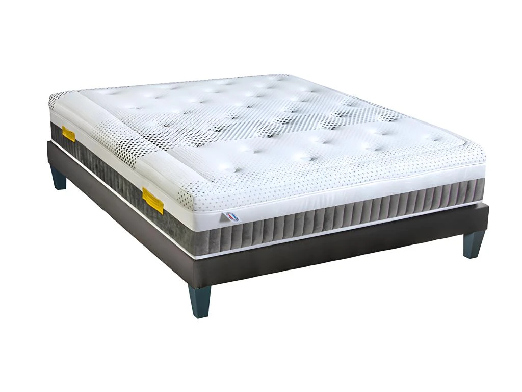 OLYMPE LITERIE | Ensemble DELPHES 140x190 Cm | Matelas Mémoire De Forme + Sommier Bois | Ferme 3 OLYMPE LITERIE | Ensemble DELPHES 140x190 Cm | Matelas Mémoire De Forme + Sommier Bois | Ferme