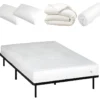 OLYMPE LITERIE | Pack Prêt à Dormir EGIO 160x200 Cm | Matelas Latex Like + Sommier Métal + Accessoires 2 OLYMPE LITERIE | Pack Prêt à Dormir EGIO 160x200 Cm | Matelas Latex Like + Sommier Métal + Accessoires -Sominova Soldes Boutique ensemble matelas sommier 9325439