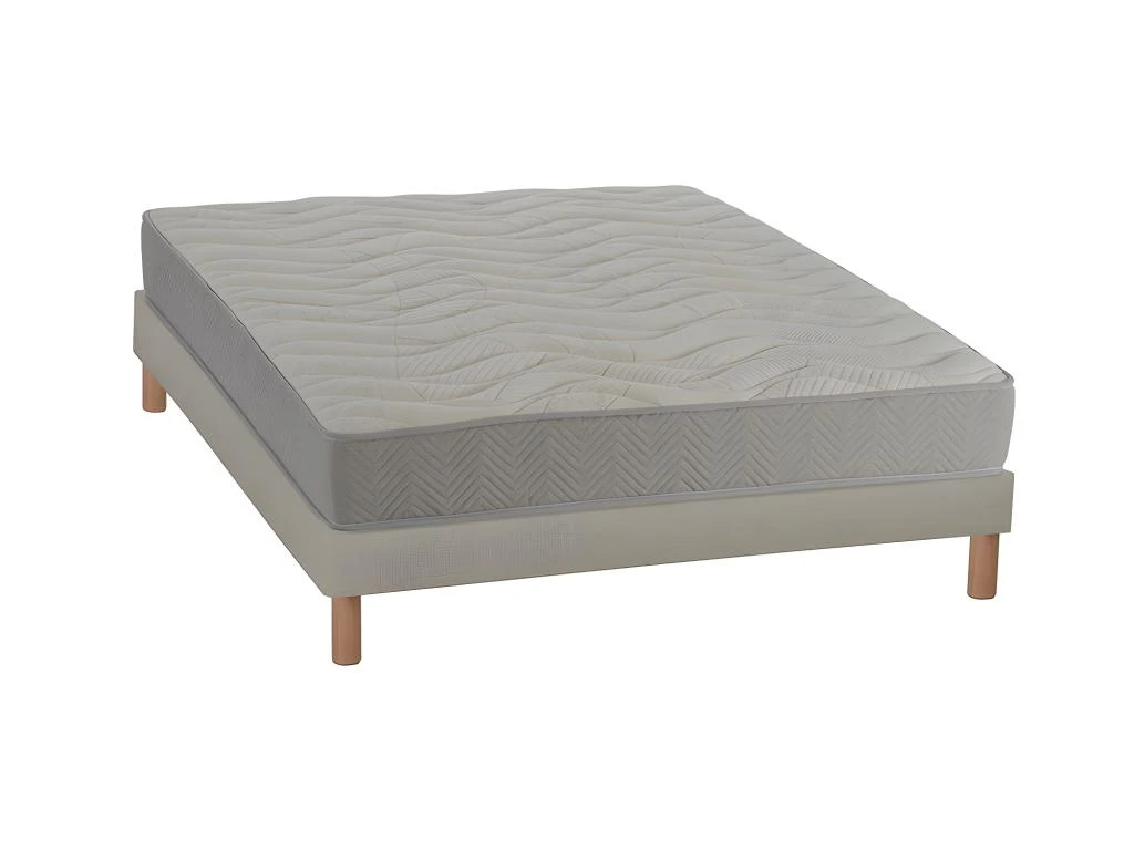 NUIT DE COTON | Ensemble PRELUDE 140x200 Cm | Matelas Latex Naturel + Sommier Bois | Ferme 3 NUIT DE COTON | Ensemble PRELUDE 140x200 Cm | Matelas Latex Naturel + Sommier Bois | Ferme