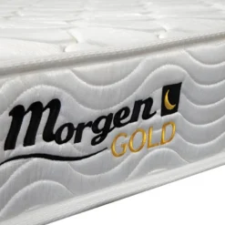 Ensemble Cadre à Lattes + Matelas Ressorts WOLKENLOS De MORGENGOLD - 140 X 200 Cm -Sominova Soldes Boutique ensembles sommiers et matelas 181988