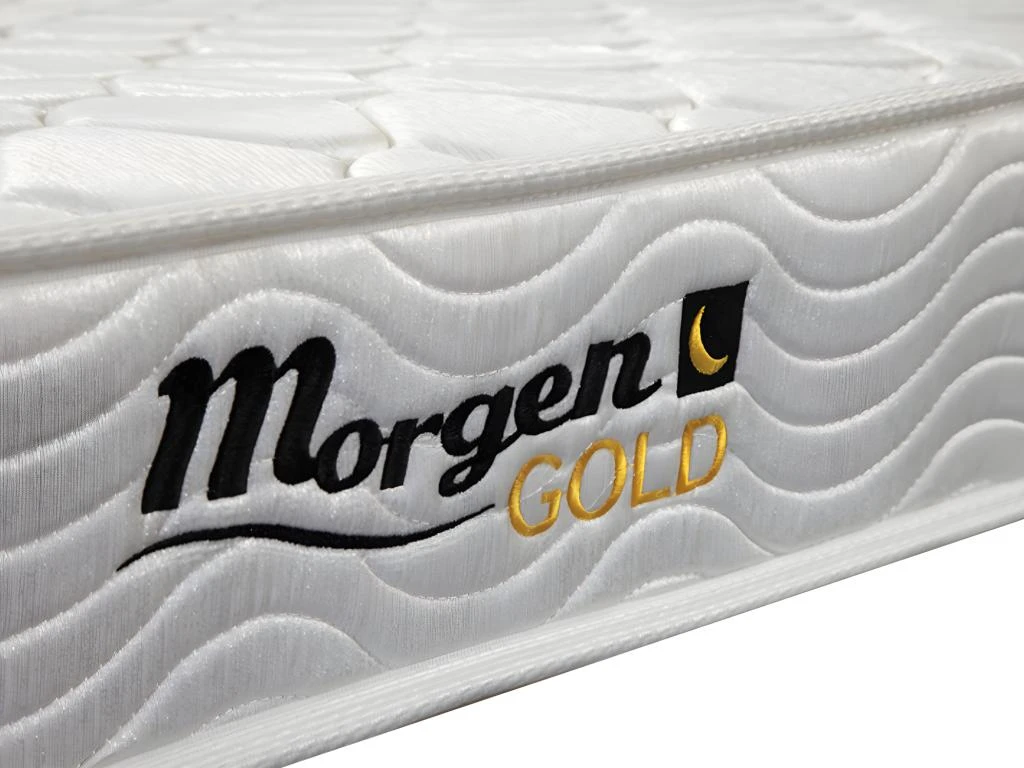 Ensemble Cadre à Lattes + Matelas Ressorts WOLKENLOS De MORGENGOLD - 90 X 190 Cm 5 Ensemble Cadre à Lattes + Matelas Ressorts WOLKENLOS De MORGENGOLD - 90 X 190 Cm – Image 3