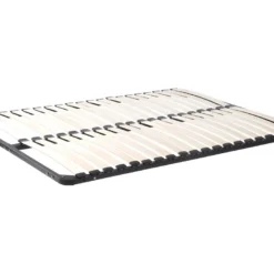 Ensemble Cadre à Lattes + Matelas 850 Ressorts Ensachés à Bande Respirante AIRPLAY De DREAMEA PLAY ép.23cm - 140 X 190 -Sominova Soldes Boutique ensembles sommiers et matelas 186076
