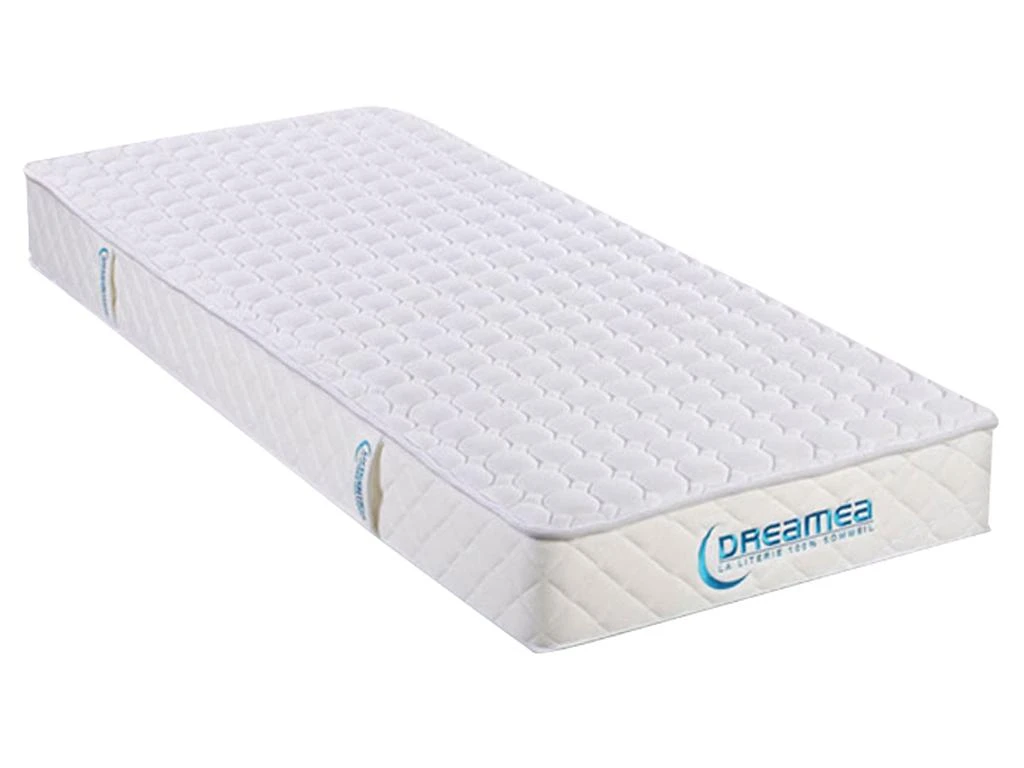Ensemble Cadre à Lattes + Matelas Confort Luxe ORTHOMEMORY De DREAMEA - 90 X 200 Cm 6 Ensemble Cadre à Lattes + Matelas Confort Luxe ORTHOMEMORY De DREAMEA - 90 X 200 Cm – Image 4