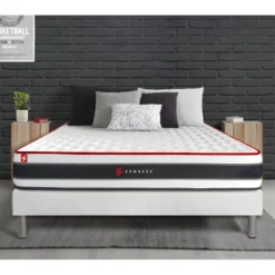 Matelas ENERGY Ressorts Ensachés Et Mémoire De Forme 140x200