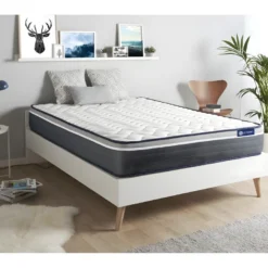 ACTISOM Matelas 140x200 Mémoire De Forme Maxi épaisseur 7zones De Confort