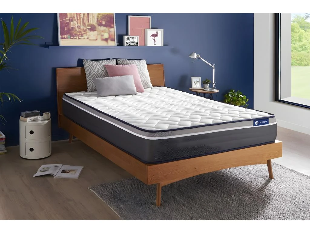 ACTISOM Matelas 200x200 Ressorts Ensachés+Mémoire De Forme Maxi épaisseur 7zones De Confort 3 ACTISOM Matelas 200x200 Ressorts Ensachés+Mémoire De Forme Maxi épaisseur 7zones De Confort