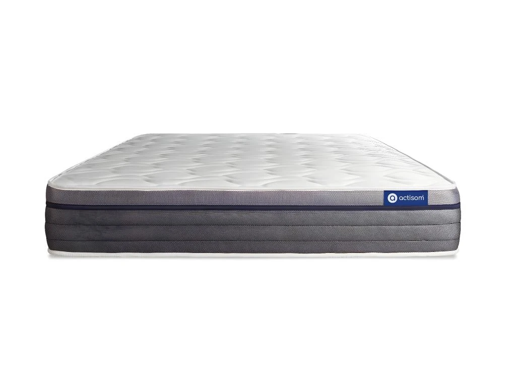 Matelas Ressorts Ensachés+Mémoire De Forme ACTIFLEX ZEN 200x200 Maxi épaisseur 7zones De Confort 4 Matelas Ressorts Ensachés+Mémoire De Forme ACTIFLEX ZEN 200x200 Maxi épaisseur 7zones De Confort – Image 2