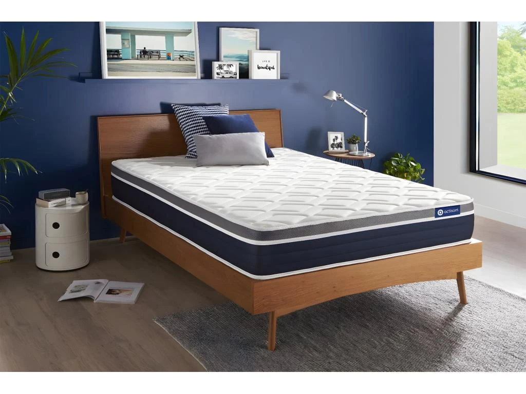 ACTIFLEX CONFORT Matelas Ressorts Ensachés+mémoire De Forme 200x200 Cm Maxi épaisseur 7zones De Confort 3 ACTIFLEX CONFORT Matelas Ressorts Ensachés+mémoire De Forme 200x200 Cm Maxi épaisseur 7zones De Confort