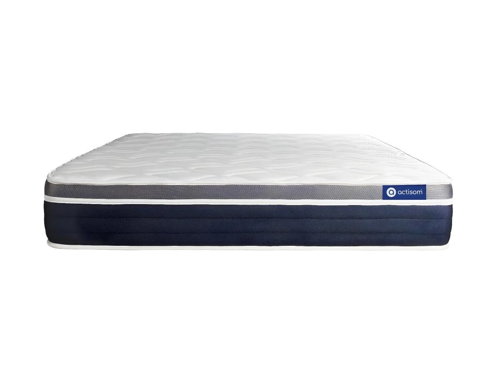 ACTIFLEX CONFORT Matelas Ressorts Ensachés+mémoire De Forme 200x200 Cm Maxi épaisseur 7zones De Confort 4 ACTIFLEX CONFORT Matelas Ressorts Ensachés+mémoire De Forme 200x200 Cm Maxi épaisseur 7zones De Confort – Image 2