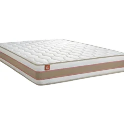 Matelas LE DÉLICAT 180x200cm Ressorts Ensachés + Mémoire De Forme 5 Zones De Confort - Ep. 26cm -Sominova Soldes Boutique matelas 10310595