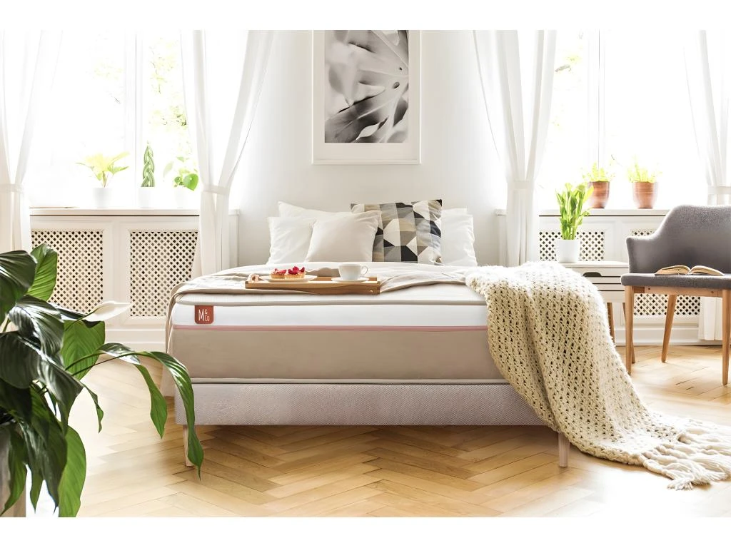Matelas LE SOYEUX 200x200cm Ressorts Ensachés + Mémoire De Forme BioVisco - Ep. 24cm 3 Matelas LE SOYEUX 200x200cm Ressorts Ensachés + Mémoire De Forme BioVisco - Ep. 24cm