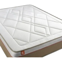 Matelas LE SOYEUX 200x200cm Ressorts Ensachés + Mémoire De Forme BioVisco - Ep. 24cm 10 Matelas LE SOYEUX 200x200cm Ressorts Ensachés + Mémoire De Forme BioVisco - Ep. 24cm -Sominova Soldes Boutique matelas 10310707