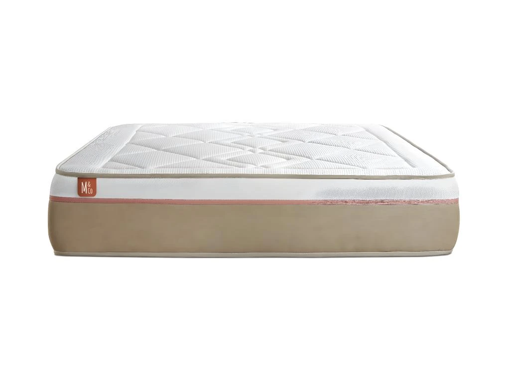 Matelas LE SOYEUX 200x200cm Ressorts Ensachés + Mémoire De Forme BioVisco - Ep. 24cm 7 Matelas LE SOYEUX 200x200cm Ressorts Ensachés + Mémoire De Forme BioVisco - Ep. 24cm – Image 5