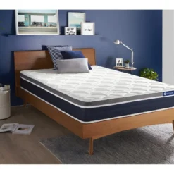 ACTIFLEX CONFORT Matelas Ressorts Ensachés+mémoire De Forme 160x200 Cm Maxi épaisseur 7zones De Confort