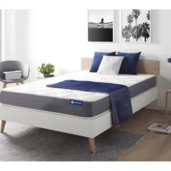 ACTISOM Matelas Latex Et Mémoire De Forme 160x200 Cm 5zones De Confort