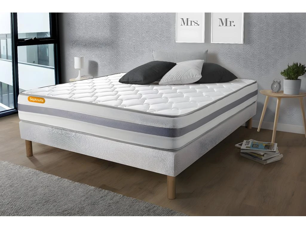 Matelas Ressorts Ensachés 140x190 Memo Spring 3 Zones De Confort MAXI épaisseur 3 Matelas Ressorts Ensachés 140x190 Memo Spring 3 Zones De Confort MAXI épaisseur