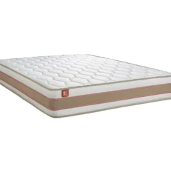 Matelas LE DÉLICAT 200x200cm Ressorts Ensachés + Mémoire De Forme 5 Zones De Confort - Ep. 26cm 9 Matelas LE DÉLICAT 200x200cm Ressorts Ensachés + Mémoire De Forme 5 Zones De Confort - Ep. 26cm -Sominova Soldes Boutique matelas 10311795