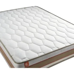 Matelas LE DÉLICAT 200x200cm Ressorts Ensachés + Mémoire De Forme 5 Zones De Confort - Ep. 26cm 10 Matelas LE DÉLICAT 200x200cm Ressorts Ensachés + Mémoire De Forme 5 Zones De Confort - Ep. 26cm -Sominova Soldes Boutique matelas 10311797
