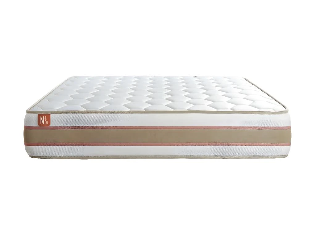 Matelas LE DÉLICAT 160x200cm Ressorts Ensachés + Mémoire De Forme 5 Zones De Confort - Ep. 26cm 4 Matelas LE DÉLICAT 160x200cm Ressorts Ensachés + Mémoire De Forme 5 Zones De Confort - Ep. 26cm – Image 2