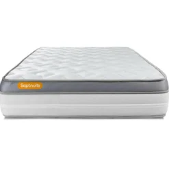 Matelas 90x190 Memo Zen Mousse à Mémoire De Forme 5 Zones De Confort MAXI épaisseur -Sominova Soldes Boutique matelas 10312217