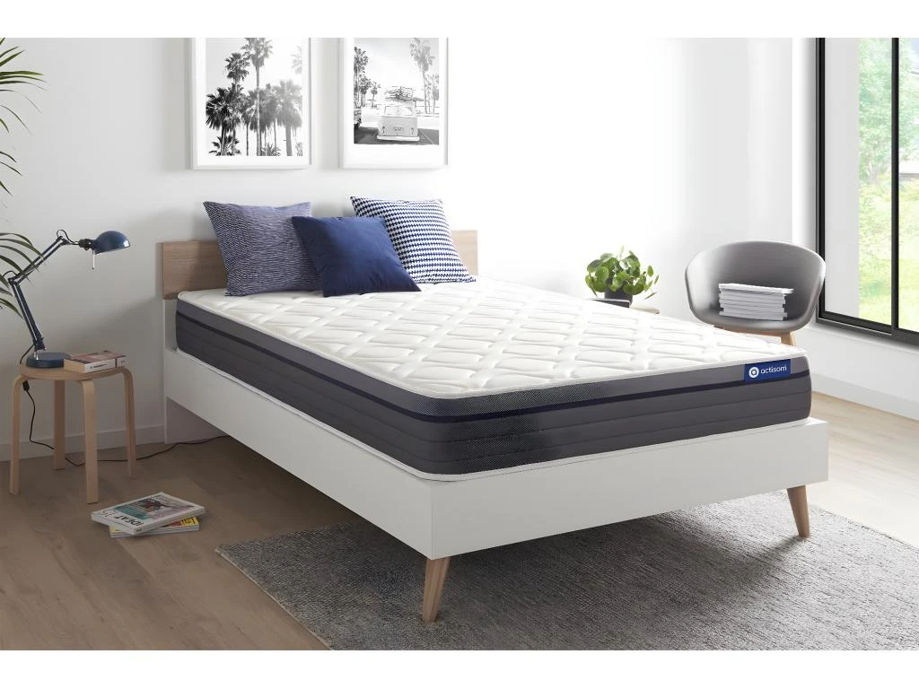 Matelas Latex+Mémoire De Forme ACTILATEX ZEN 180x200 Maxi épaisseur 7zones De Confort 3 Matelas Latex+Mémoire De Forme ACTILATEX ZEN 180x200 Maxi épaisseur 7zones De Confort