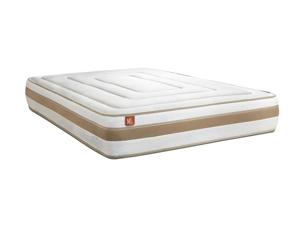 Matelas LE RAFFINÉ 140x200cm Ressorts Ensachés + Mémoire De Forme BioVisco - Maxi épaisseur 26cm 5 Matelas LE RAFFINÉ 140x200cm Ressorts Ensachés + Mémoire De Forme BioVisco - Maxi épaisseur 26cm – Image 3