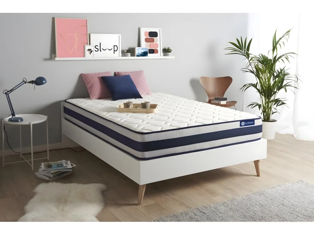 ACTISOM Matelas Mémoire De Forme ACTIMEMO ERGO 200x200 Cm Maxi épaisseur 5zones De Confort 3 ACTISOM Matelas Mémoire De Forme ACTIMEMO ERGO 200x200 Cm Maxi épaisseur 5zones De Confort