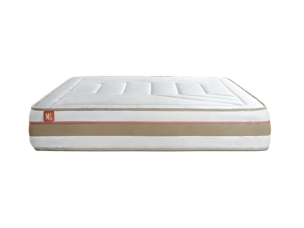 Matelas LE TENDRE 140x200cm Ressorts Ensachés + Mémoire De Forme 7 Zones De Confort - Ep. 28cm 7 Matelas LE TENDRE 140x200cm Ressorts Ensachés + Mémoire De Forme 7 Zones De Confort - Ep. 28cm – Image 5