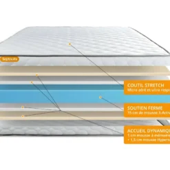 Matelas Mémoire De Forme 90x200 Memo 11 Matelas Mémoire De Forme 90x200 Memo -Sominova Soldes Boutique matelas 10313179