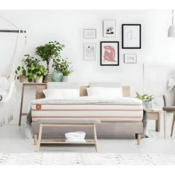 Matelas LE DOUX 90x200cm Mémoire De Forme 3 Zones De Confort - Ep. 24cm -Sominova Soldes Boutique matelas 10313337