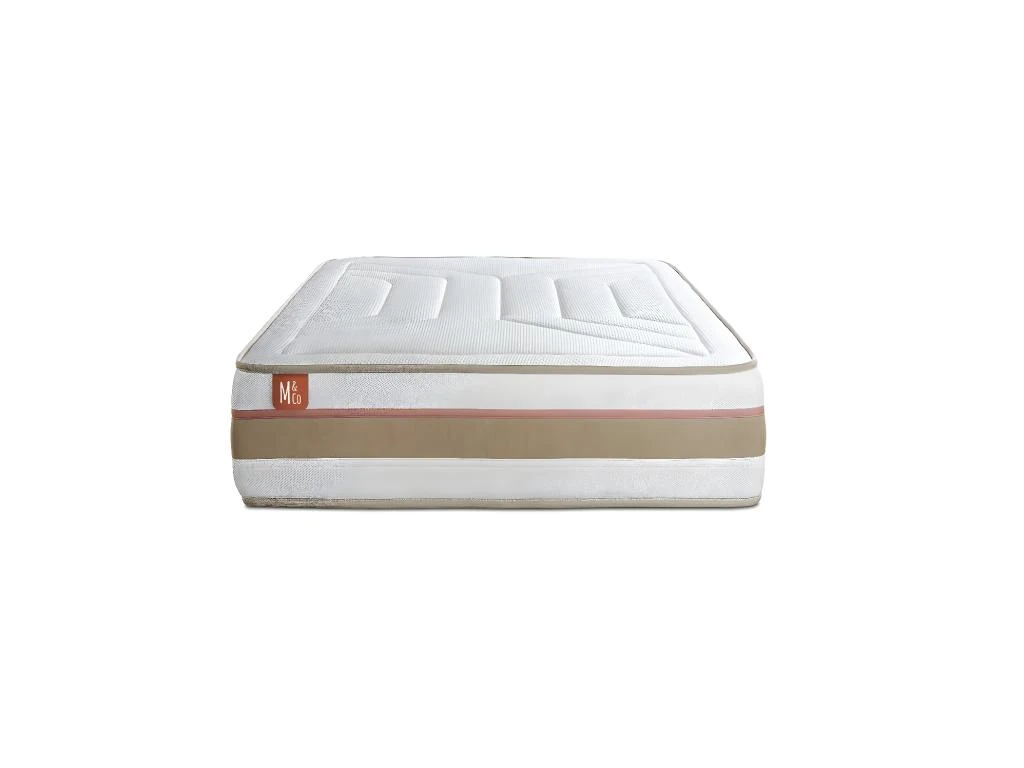 Matelas LE TENDRE 90x190 Cm Ressorts Ensachés + Mémoire De Forme 7 Zones De Confort - Ep. 28cm 4 Matelas LE TENDRE 90x190 Cm Ressorts Ensachés + Mémoire De Forme 7 Zones De Confort - Ep. 28cm – Image 2
