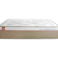 Matelas LE SOYEUX 180x200cm Ressorts Ensachés + Mémoire De Forme BioVisco - Ep. 24cm -Sominova Soldes Boutique matelas 10314139