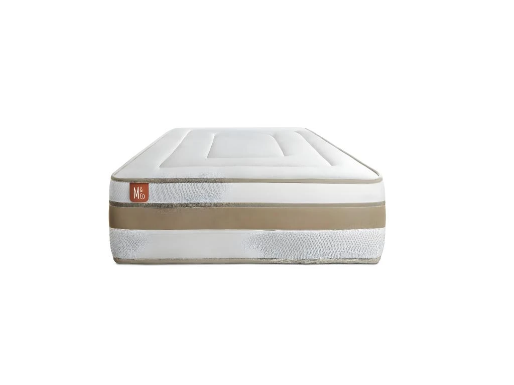 Matelas LE RAFFINÉ 90x190 Cm Ressorts Ensachés + Mémoire De Forme BioVisco - Maxi épaisseur 26cm 7 Matelas LE RAFFINÉ 90x190 Cm Ressorts Ensachés + Mémoire De Forme BioVisco - Maxi épaisseur 26cm – Image 5