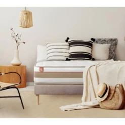 Matelas LE TENDRE 90x200cm Ressorts Ensachés + Mémoire De Forme 7 Zones De Confort - Ep. 28cm 10 Matelas LE TENDRE 90x200cm Ressorts Ensachés + Mémoire De Forme 7 Zones De Confort - Ep. 28cm -Sominova Soldes Boutique matelas 10315017