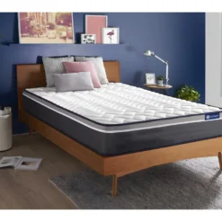 ACTISOM Matelas 180x200 Ressorts Ensachés+Mémoire De Forme Maxi épaisseur 7zones De Confort