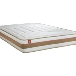 Matelas LE TENDRE 200x200cm Ressorts Ensachés + Mémoire De Forme 7 Zones De Confort - Ep. 28cm 9 Matelas LE TENDRE 200x200cm Ressorts Ensachés + Mémoire De Forme 7 Zones De Confort - Ep. 28cm -Sominova Soldes Boutique matelas 10315375