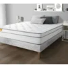 Matelas 160x200 Memo Luxe Ressorts Ensachés + Mémoire De Forme 5 Zones De Confort MAXI épaisseur