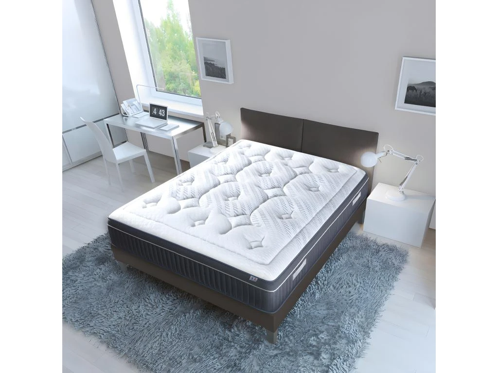 BELLECOUR LITERIE | Matelas COLOMBE 160x200 Cm | Mousse à Mémoire De Forme | Soutien Ferme 4 BELLECOUR LITERIE | Matelas COLOMBE 160x200 Cm | Mousse à Mémoire De Forme | Soutien Ferme – Image 2