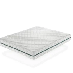 Matelas Déhoussable 150X190 EROS, Epaisseur 22 CM, Mousse Adaptative, Ergonomique. Soutien Equilibré