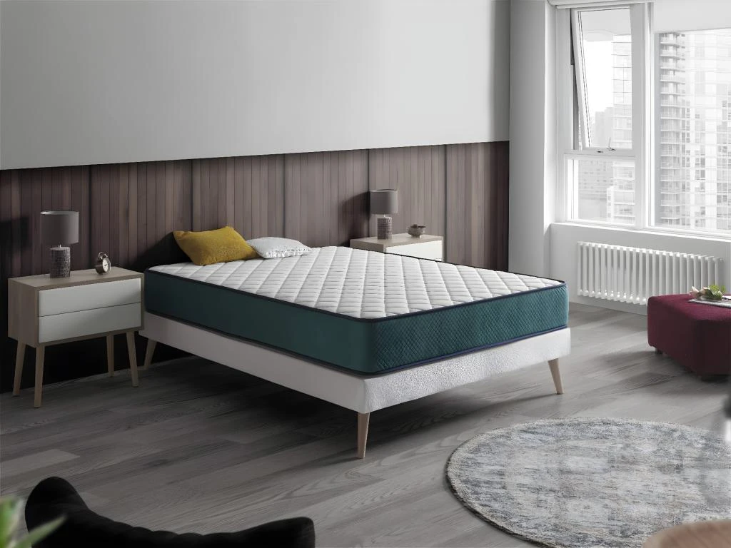 Matelas Ressorts Ensachés 120X190 CRONO, Epaisseur 24 CM, 7 Zones De Confort. Réducteur De Point De Pression 5 Matelas Ressorts Ensachés 120X190 CRONO, Epaisseur 24 CM, 7 Zones De Confort. Réducteur De Point De Pression – Image 3