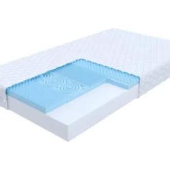 Matelas Enfant BURGOSS 90x200 En Mousse HR - Mi Ferme - Epaisseur 12 Cm Blanc 9 Matelas Enfant BURGOSS 90x200 En Mousse HR - Mi Ferme - Epaisseur 12 Cm Blanc -Sominova Soldes Boutique matelas 10559937