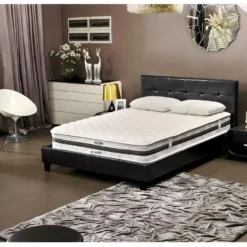 Matelas Ressorts à Mémoire De Forme "Viva First" - 160 X 200 X 26 Cm -Sominova Soldes Boutique matelas 10684291