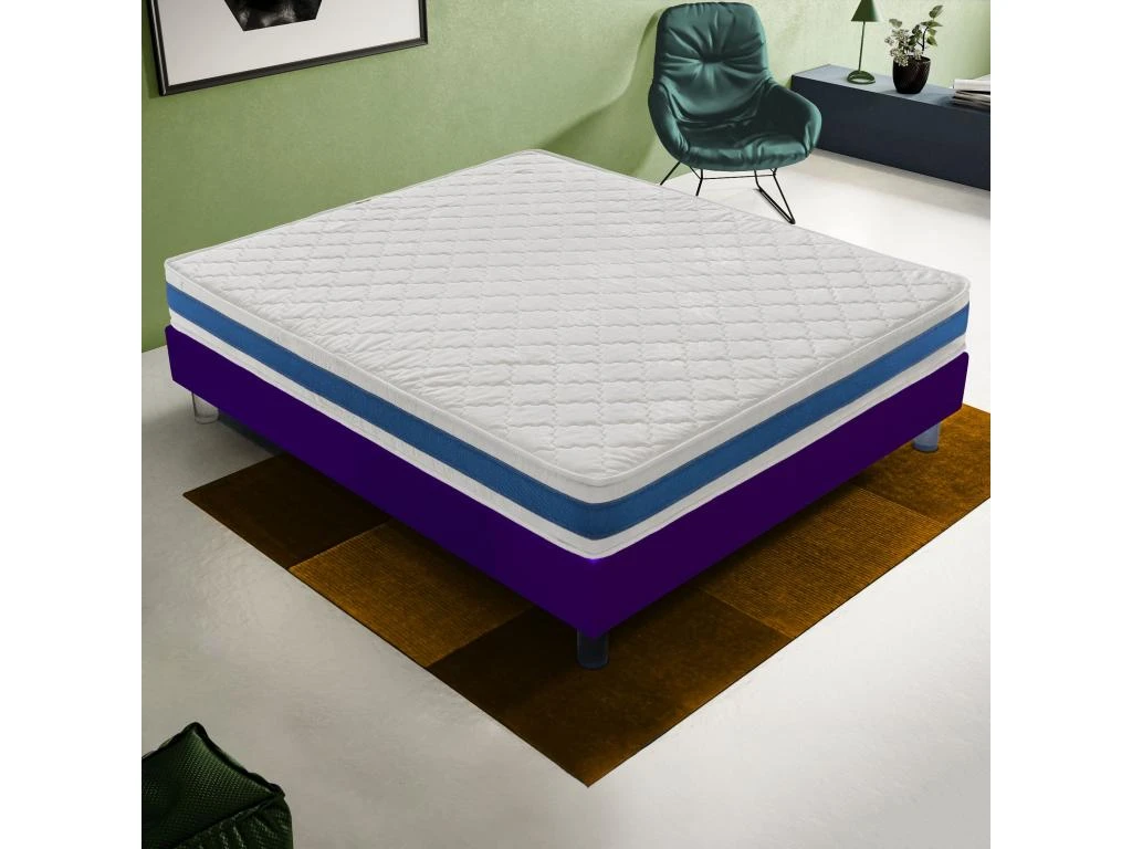 Matelas En Mousse - Orthopédique - Réversible - 11 Zones De Confort – Niveau De Rigidité H4 80x200 Cm 3 Matelas En Mousse - Orthopédique - Réversible - 11 Zones De Confort – Niveau De Rigidité H4 80x200 Cm