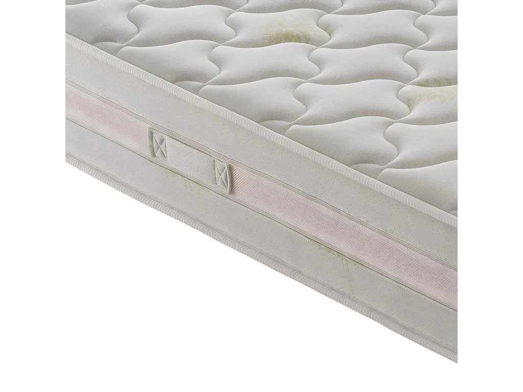 Matelas En Mousse à Mémoire De Forme - 9 Zones Différentes - Haut 25 Cm - Housse Amovible En Aloès 80x200 Cm 6 Matelas En Mousse à Mémoire De Forme - 9 Zones Différentes - Haut 25 Cm - Housse Amovible En Aloès 80x200 Cm – Image 4