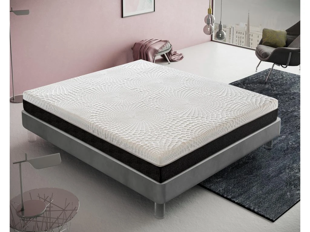 Matelas à Ressorts Ensachés, Mousse à Mémoire De Forme, Hauteur 25 Cm 13 Zones De Confort 180x200 Cm 3 Matelas à Ressorts Ensachés, Mousse à Mémoire De Forme, Hauteur 25 Cm 13 Zones De Confort 180x200 Cm