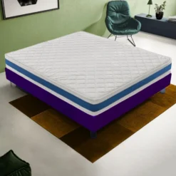 Matelas En Mousse - Orthopédique - Réversible - 11 Zones De Confort – Niveau De Rigidité H4 90x200 Cm