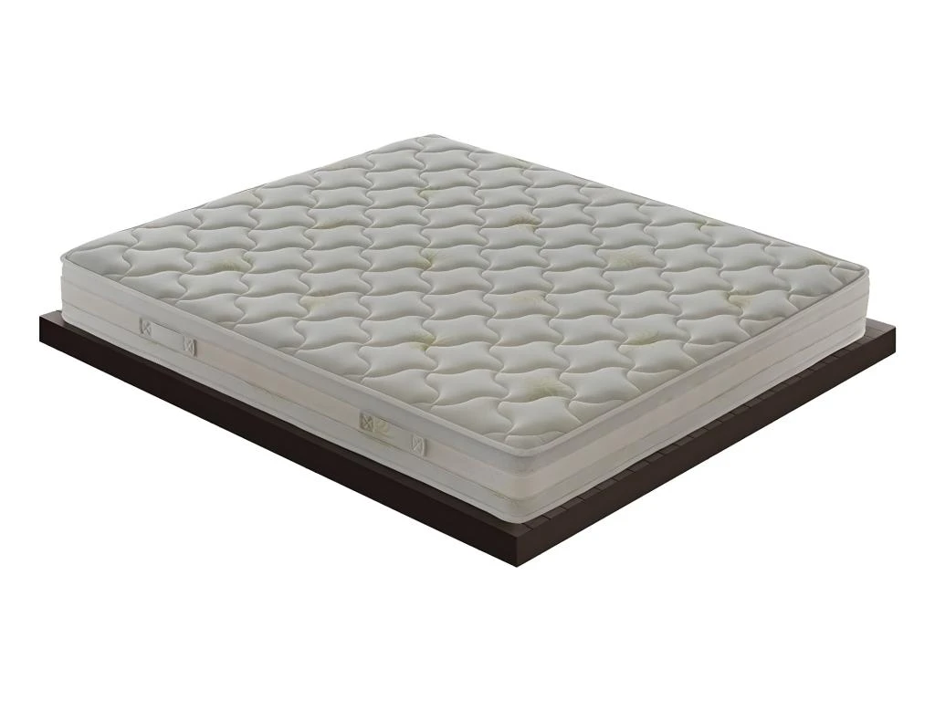 Matelas En Mousse Viscoélastique - 5 Cm De Mousse - 9 Zones De Confort - Hauteur 25 Cm 80x200 Cm 4 Matelas En Mousse Viscoélastique - 5 Cm De Mousse - 9 Zones De Confort - Hauteur 25 Cm 80x200 Cm – Image 2